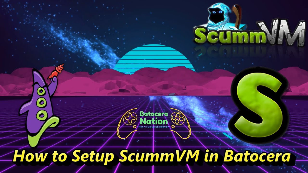 Как настроить ScummVM в Batocera