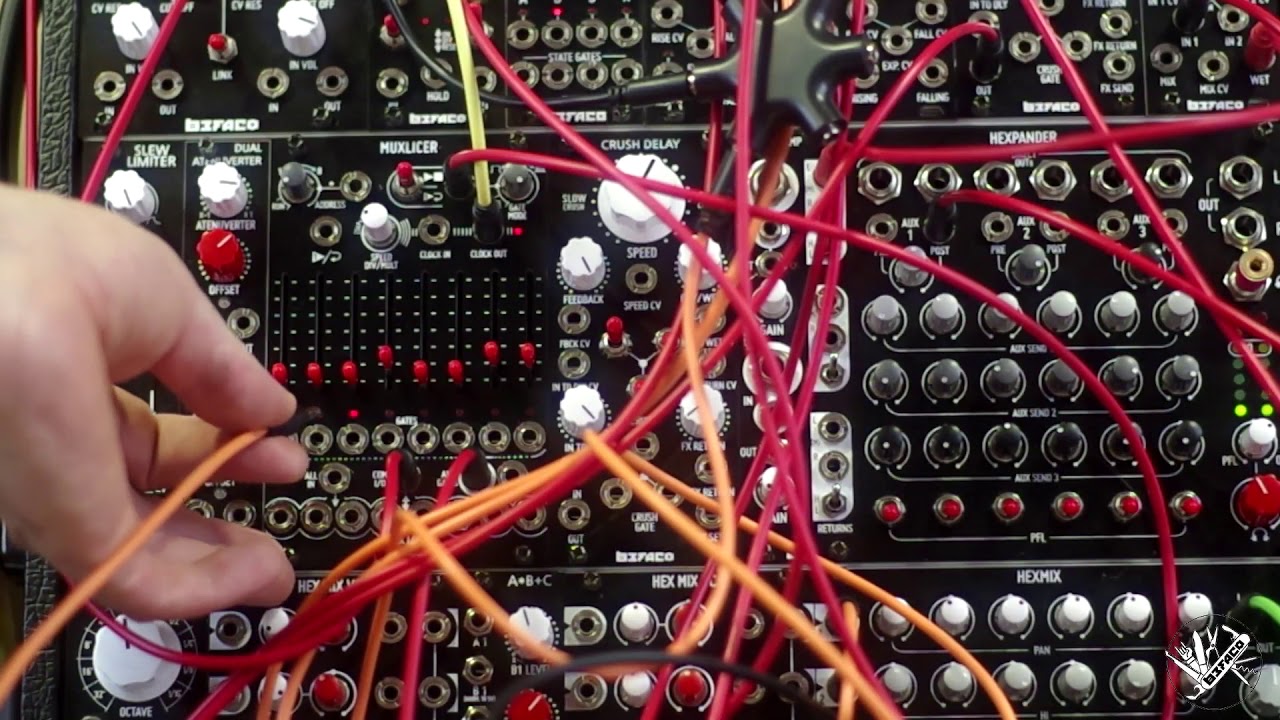 Muxlicer eurorack module - Demo and patches