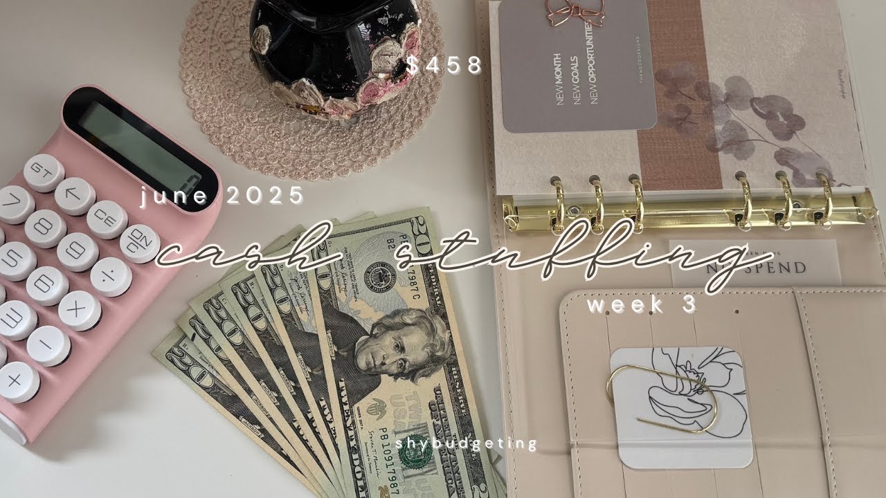 l cash stuffing l $458 l june week 3 l