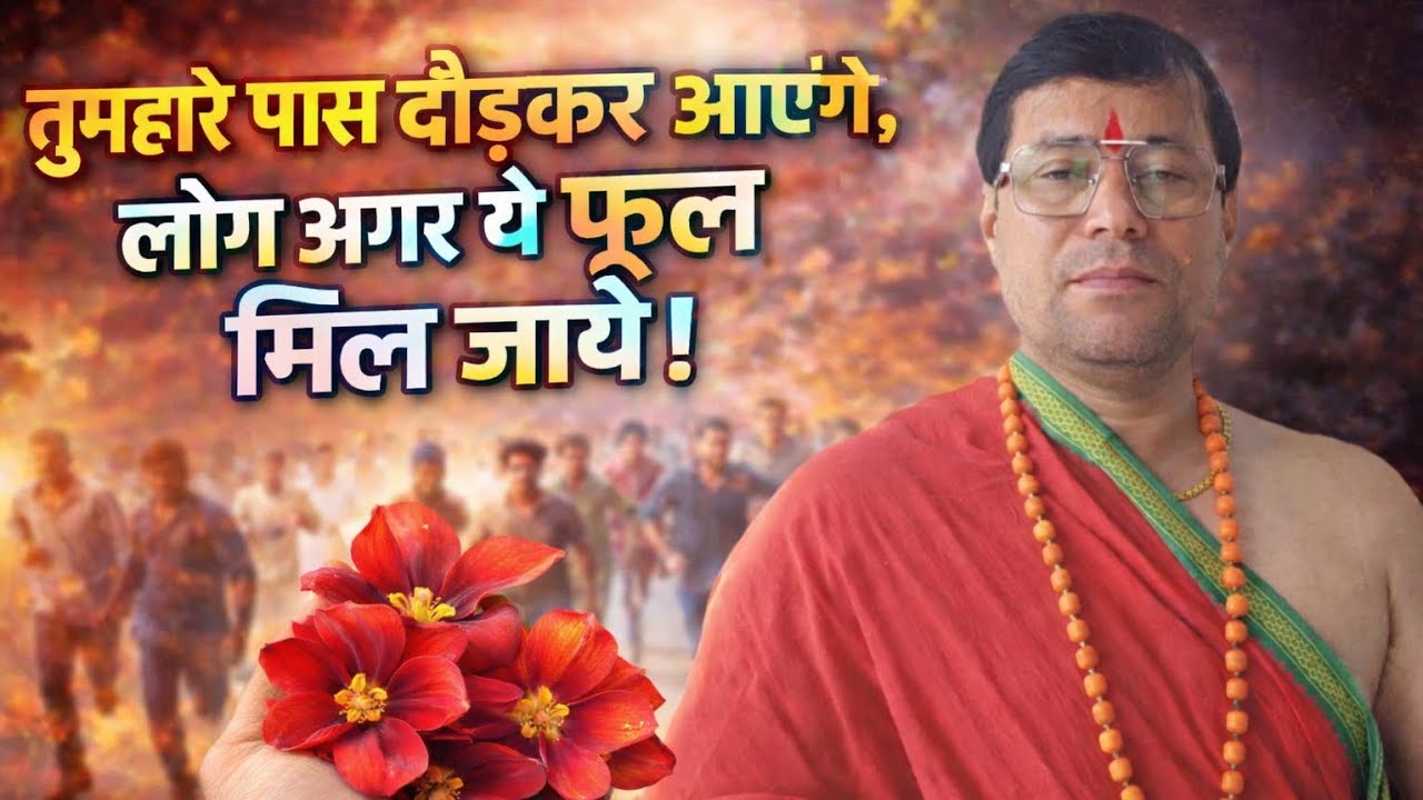 लोग भागकर आएंगे आपके पास।। ये फूल अगर आपके पास है तो आप स्वयं का और लोगो का भला कर सकते हो।।