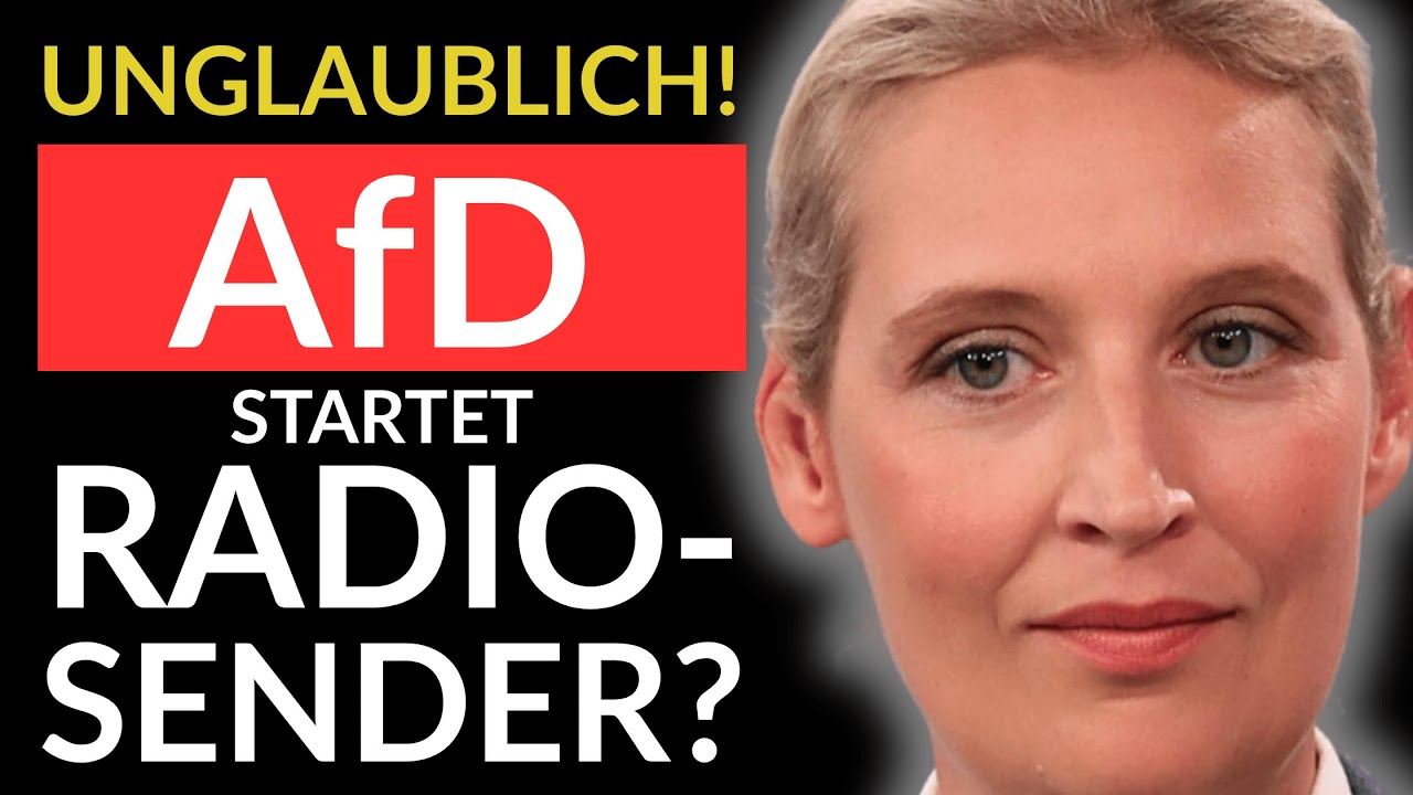 💥UNGLAUBLICH! AfD will EIGENES RADIO starten - Nach österreichischem Vorbild!💥