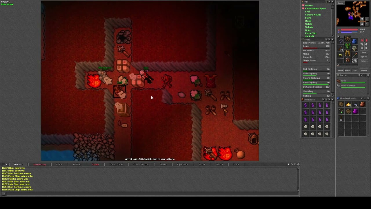 Tibia [7.4] Dura RP Thais Trolls 8+