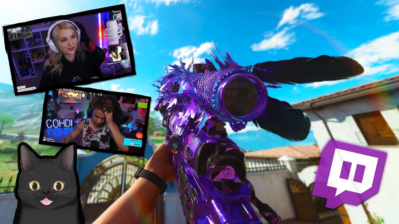 Streamers React to the #1 KBM Sniper (MW2 SnD)