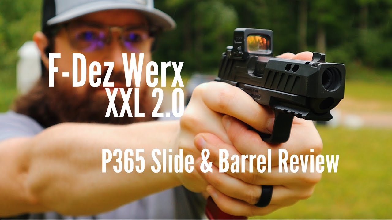 Recenzja pistoletu FDez Werx P365 XMacro XXL 2.0 z zamkiem Comped i lufą Ported
