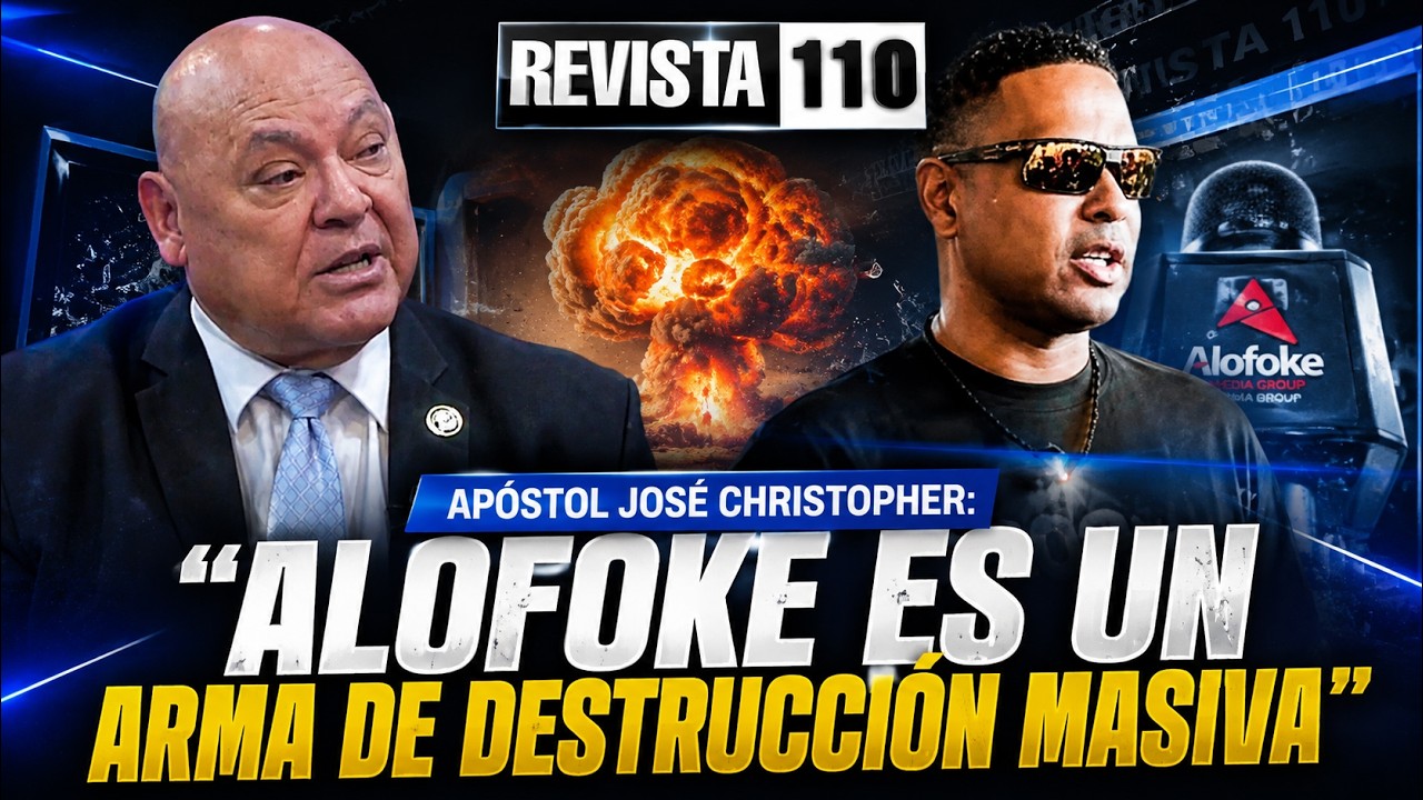Ap&oacute;stol Jos&eacute; Christopher: &ldquo;Alofoke es un arma de destrucci&oacute;n masiva&rdquo;
