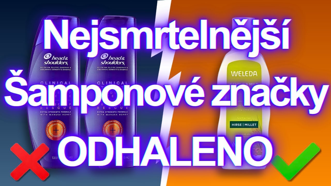 7 šamponů, kterým se VYHNOUT ZA KAŽDOU CENU (a pár BEZPEČNÝCH)