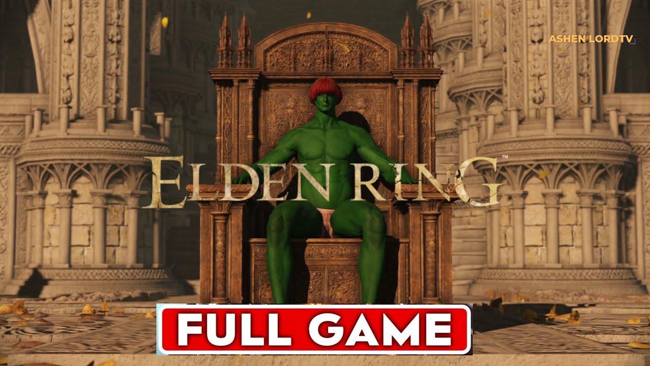 ELDEN RING Gameplay Walkthrough FULL GAME  - Wretch class NO HUD -Pure strenght- No Commentary