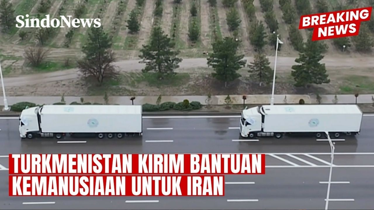 DI TENGAH PERANG! Turkmenistan Kirim Bantuan Kemanusiaan untuk Iran | Breaking News | 16/03