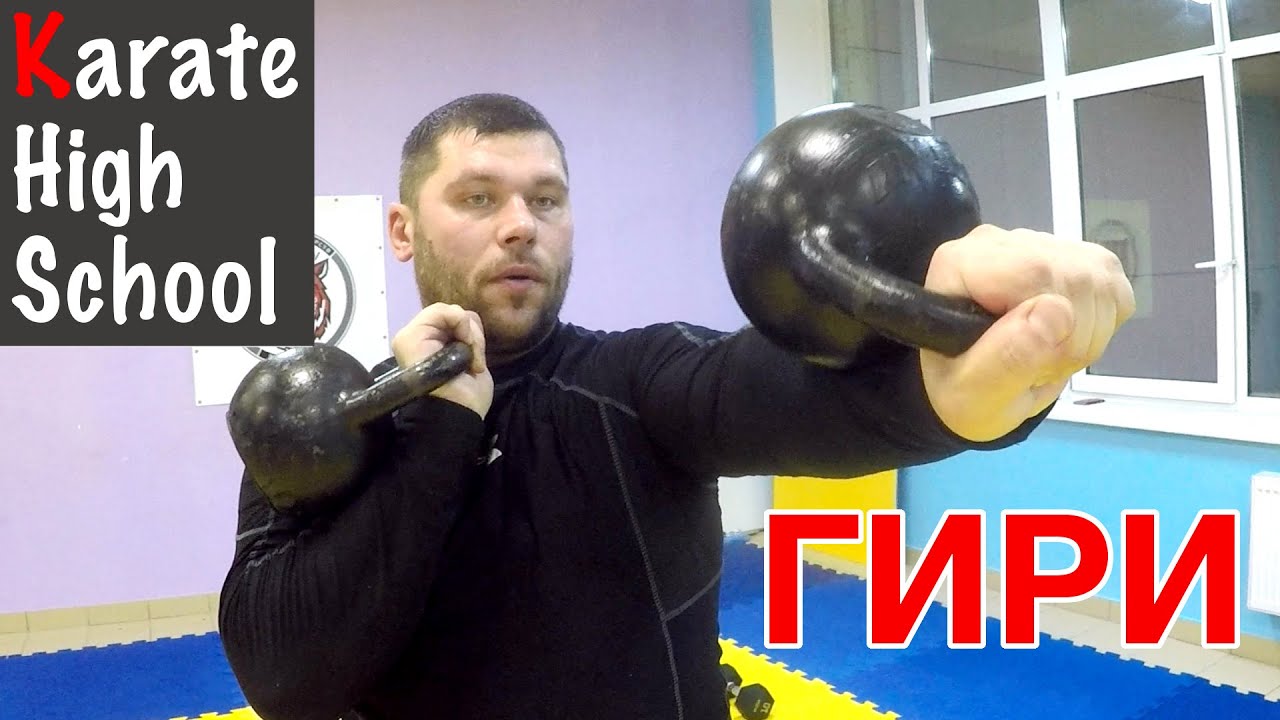 Развитие силовых качеств с использованием гири | Упражнения с гирями | Максим Елисеев