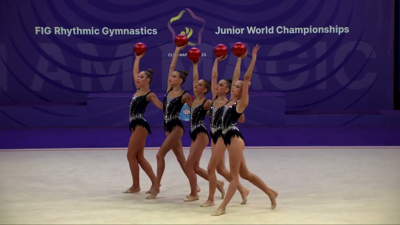 Estonia (EST) - 2023 Rhythmic Junior Worlds Qualifications 5BA Group