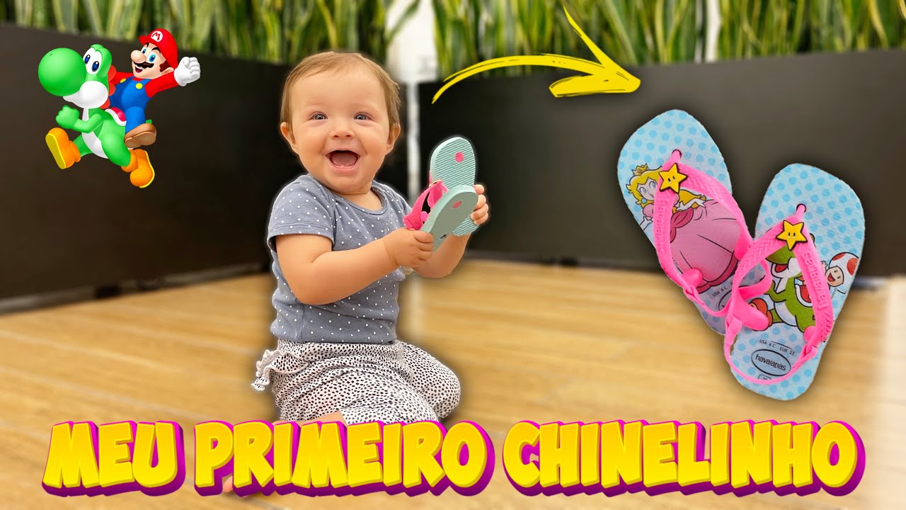 ★ MEU PRIMEIRO CHINELINHO ★ ISADORA MASUDINHA ★