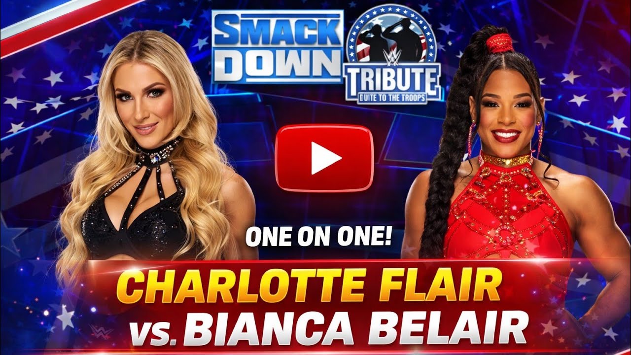 Charlotte Flair vs Bianca Belair | Full Match 🔥 SmackDown#CharlotteFlair#BiancaBelair#WWE2K25