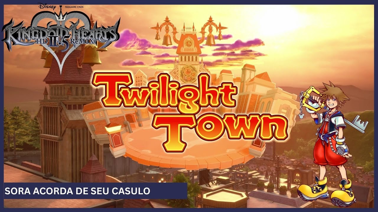 O DESPERTAR DE SORA! 😱 KINGDOM HEARTS HD 2.5 ReMix- O Começo de Tudo