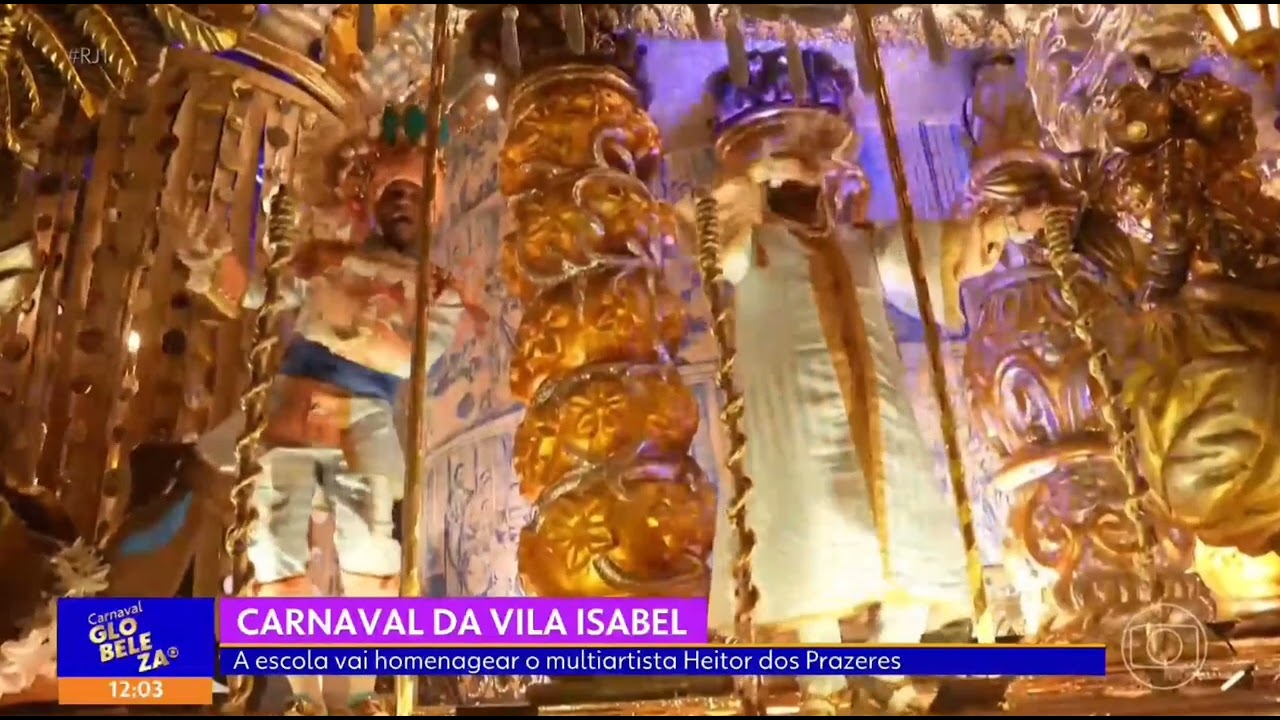 Barrac&atilde;o da Vila Isabel no RJTV 