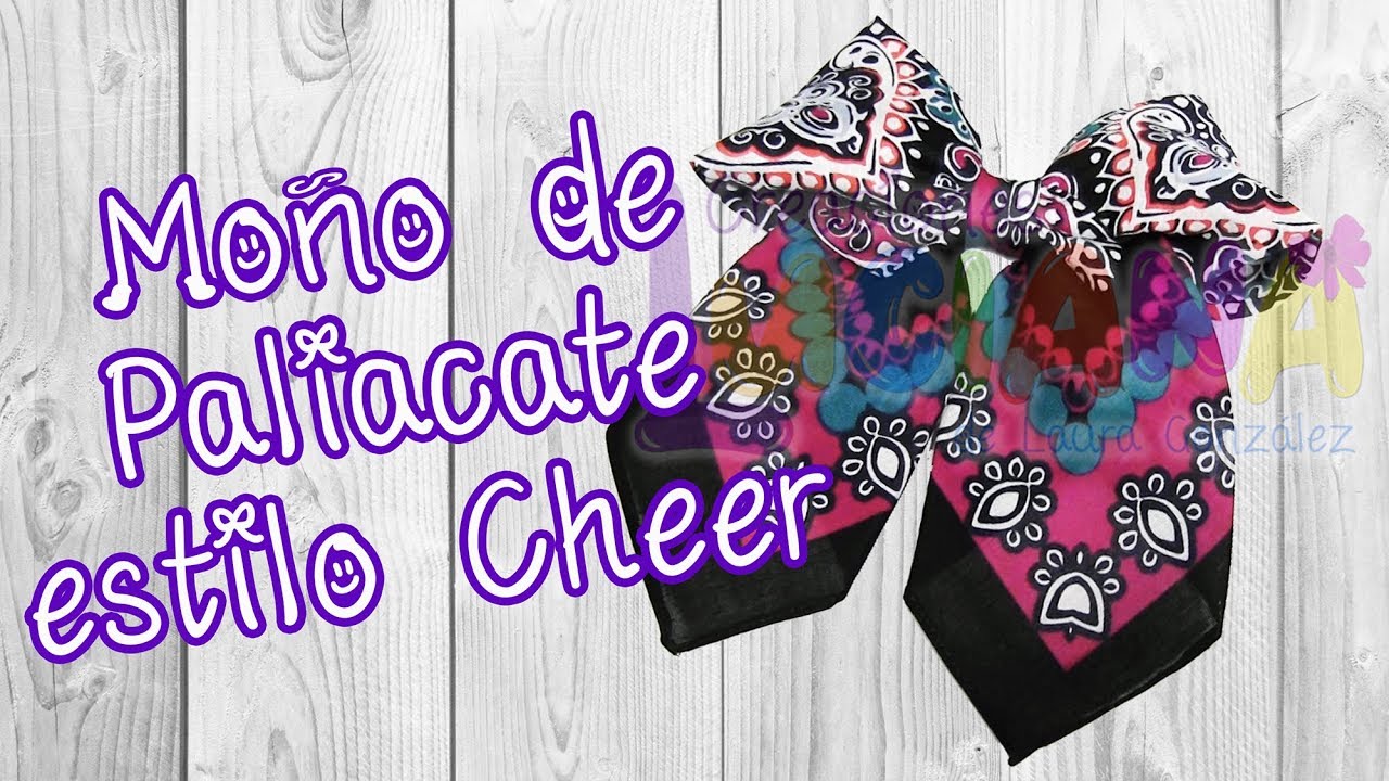 Video 30 Cómo hacer un Moño de Paliacate estilo Cheer