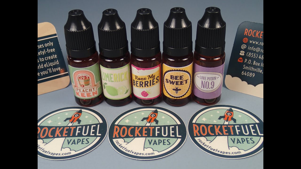 Rocket Fuel Vapes: E-Liquid Review pt.2
