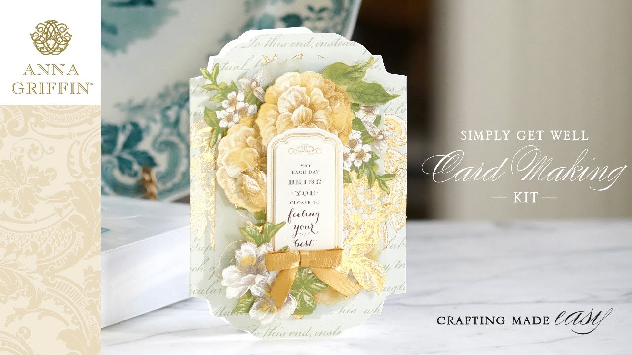 Simply Get Well Card Making Kit- Made Easy