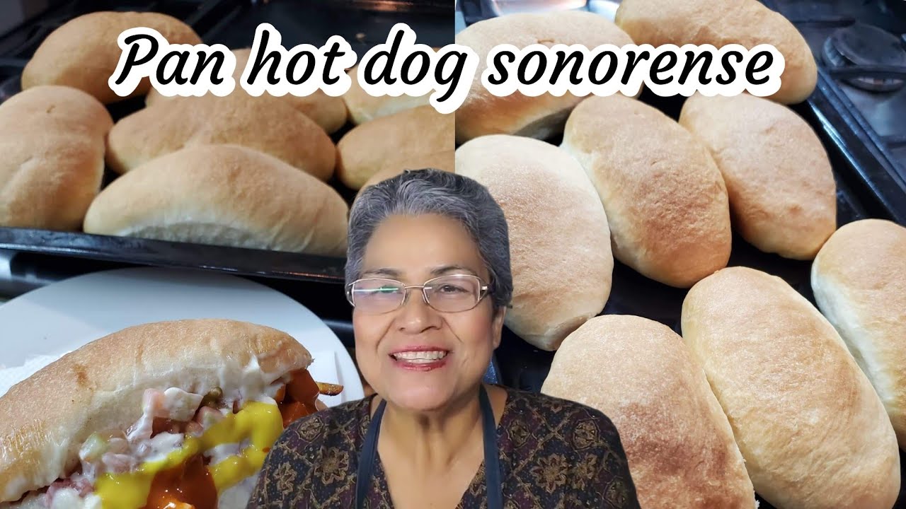 RECETA PAN PARA HOT DOG DE CIUDAD OBREGON, SONORA PASO A PASO  🍅🧅🌭 | Cocina Tutuli