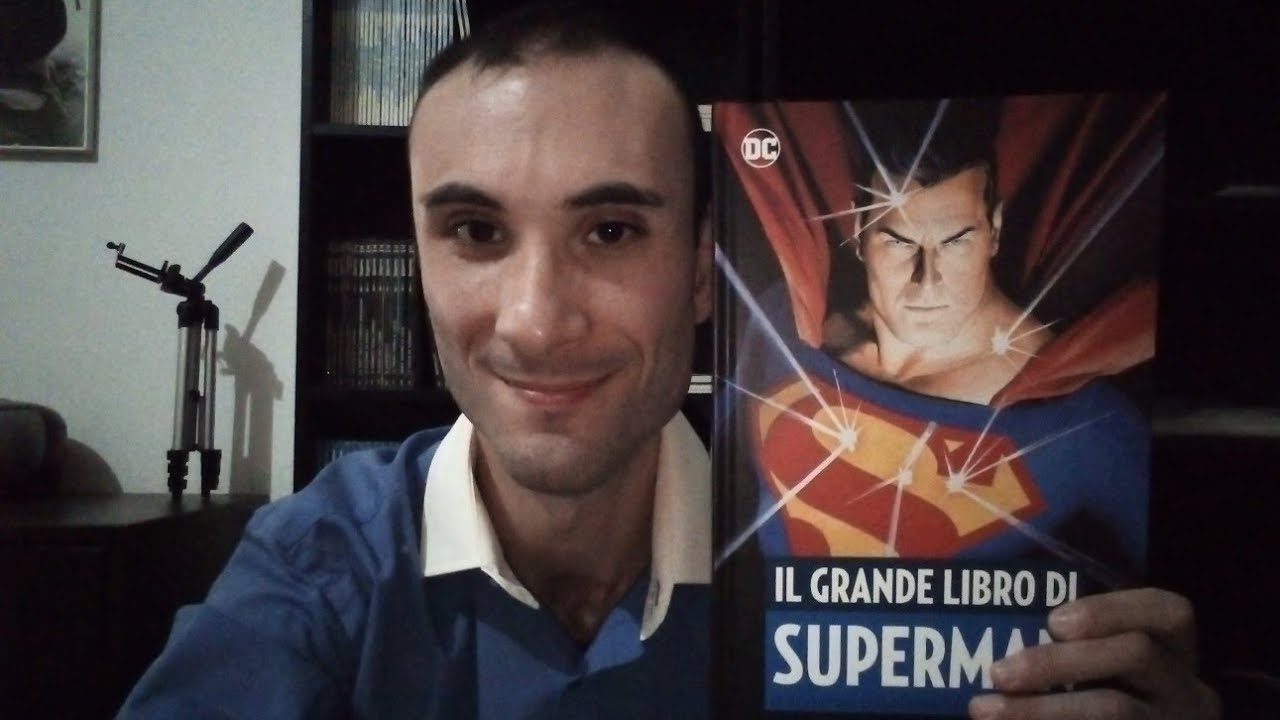 UN CAPOLAVORO IMPERDIBILE!! IL GRANDE LIBRO DI SUPERMAN!!!