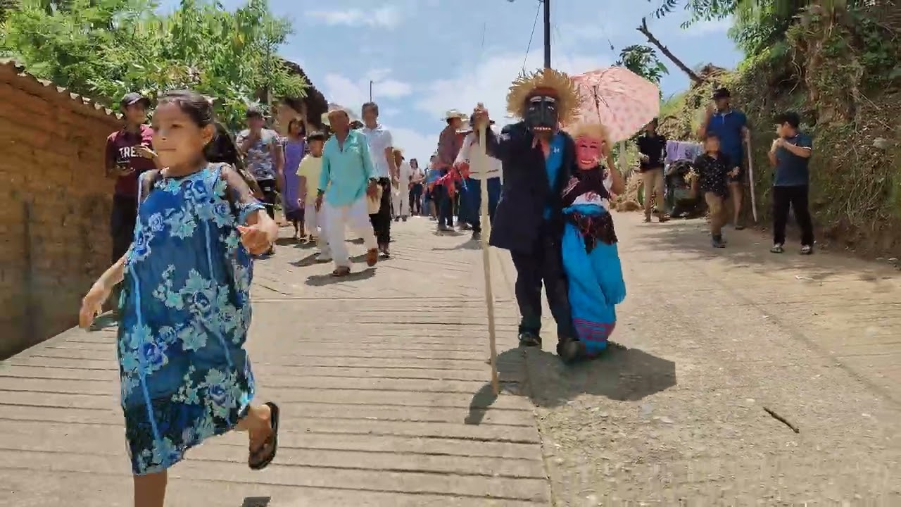 Yendo a buscar al tigre - de la danza del tigre en Plan Maguey 2 - agosto de 2025