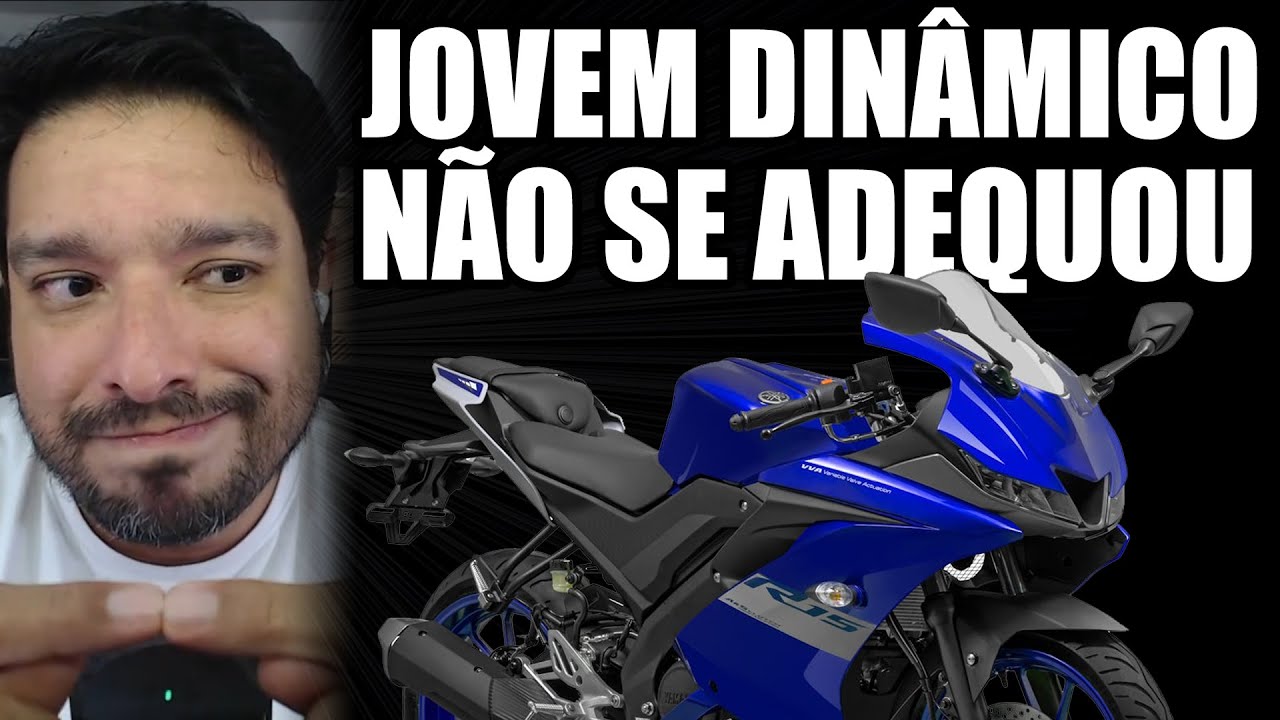 Jovem Dinâmico não se adequou a Yamaha R15