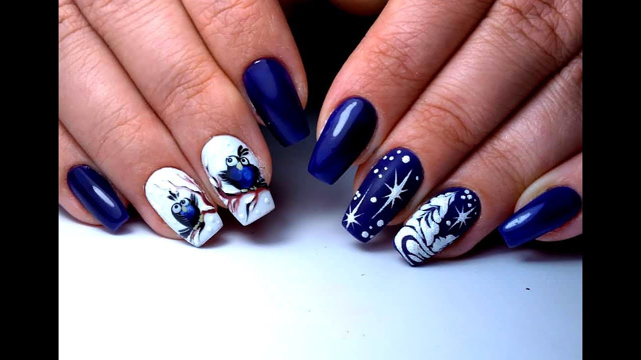 Самый Крутой Зимний Дизайн Ногтей | The Coolest Winter Nail Design