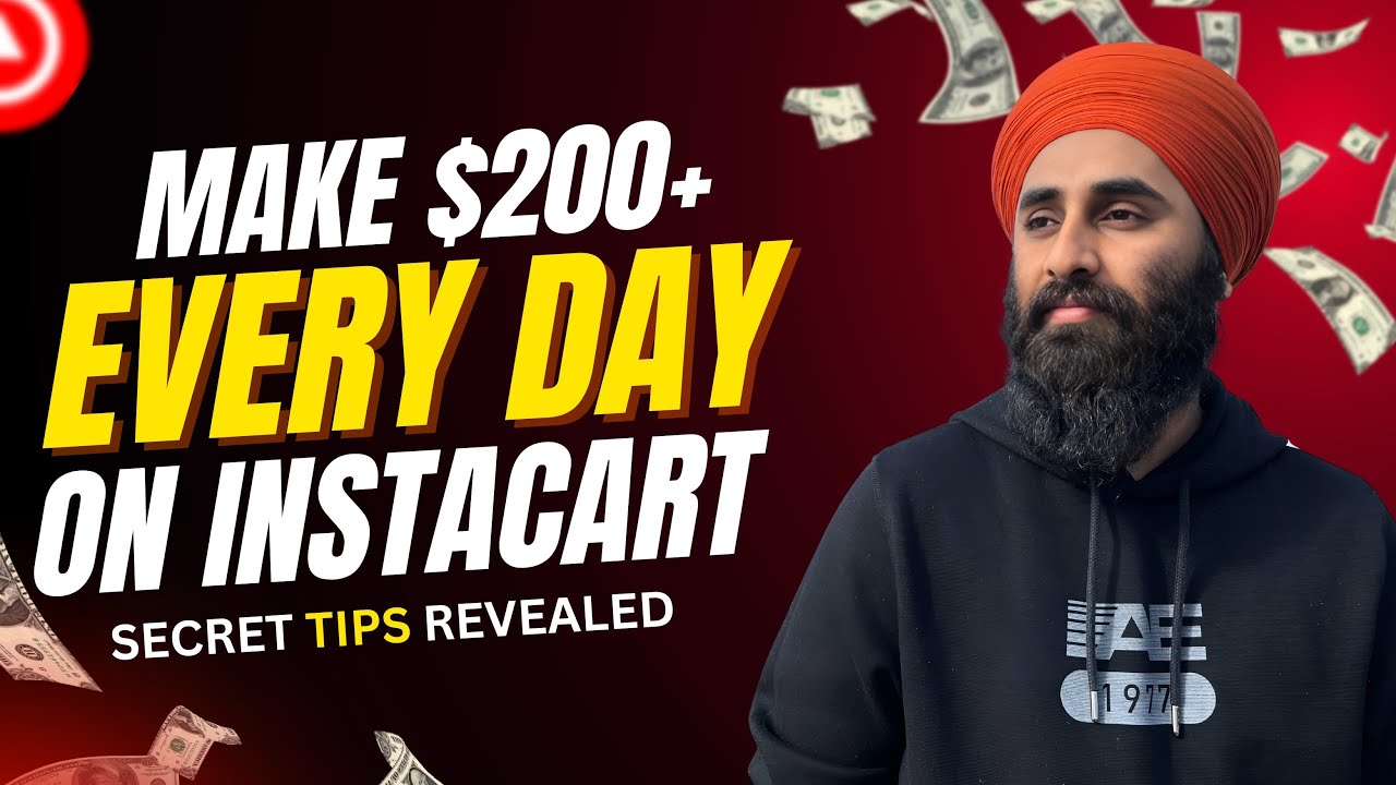 Я заработал 200 долларов с помощью приложения Instacart — приложения для доставки Instacart 