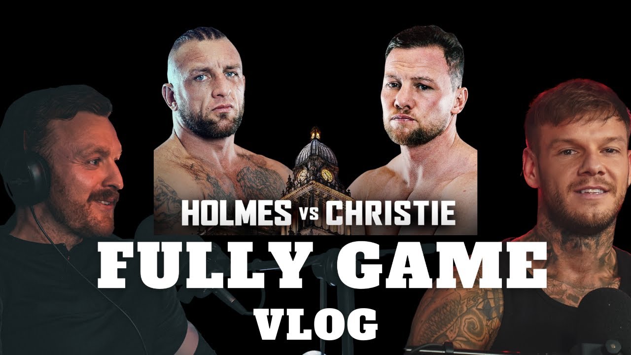 BKFC 40 VLOG Anthony Holmes vs Danny Christie, Bare knuckle fight, Knockout, ko, BKFCUK Fully Game