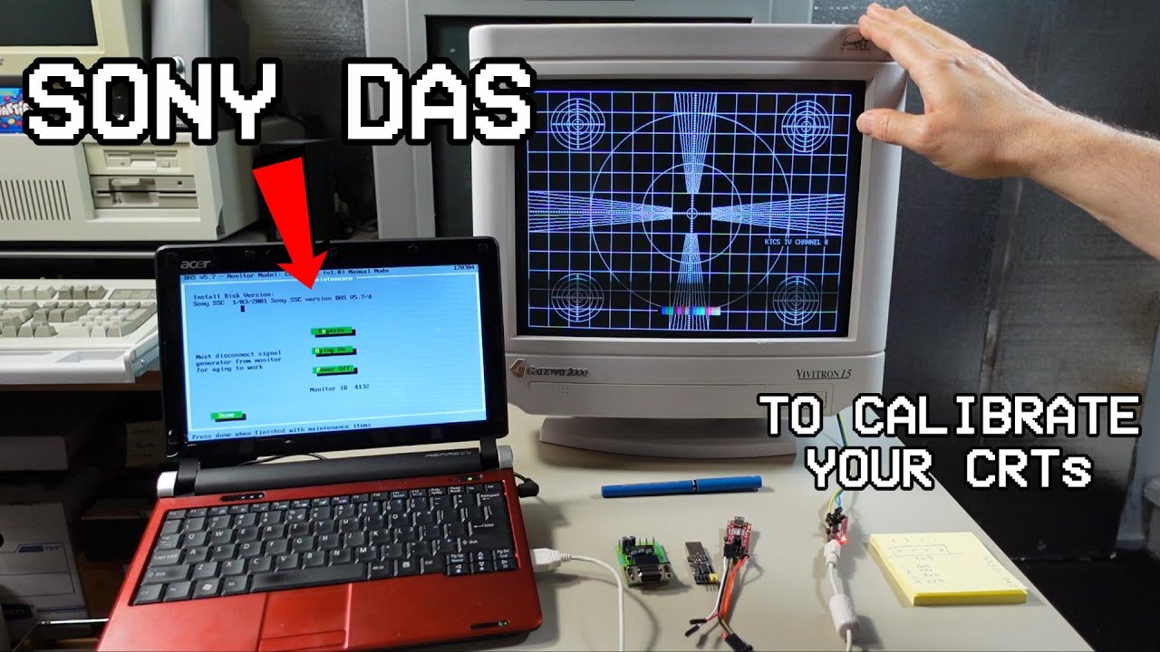 Using Sony DAS (And WinDAS) to calibrate and breathe new life into Sony computer monitors