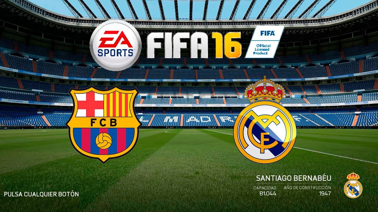 Flothar i FooRmaN - El Classico - FC Barcelona vs Real Madrid - FIFA 16