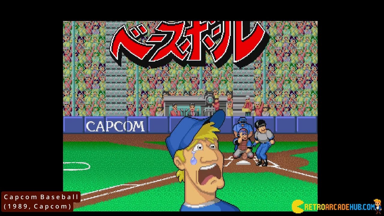 Capcom Baseball (1989, Capcom) for ARCADE