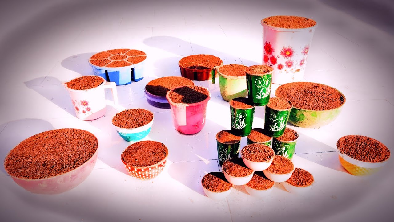 Sand making video/  Diy satisfying multiple sand cake