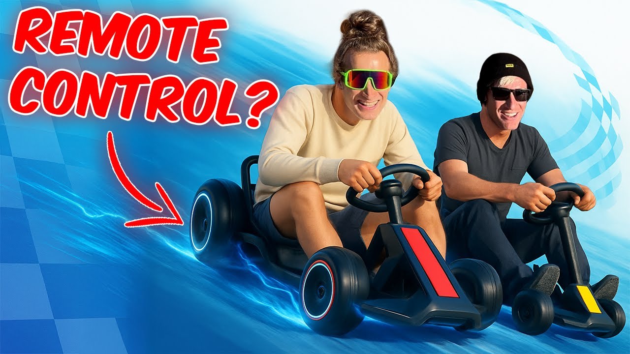 Mario Kart vs REAL life?!