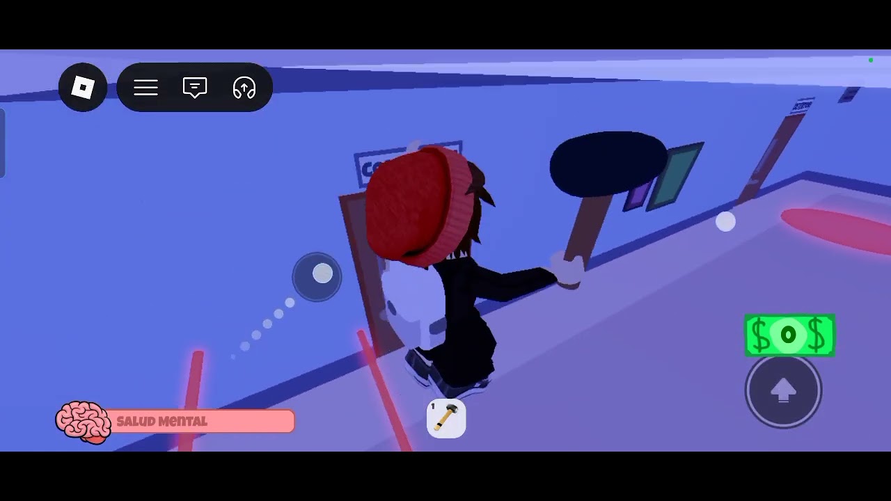 jugando roblox juego de historia (al final terminé muriendo 