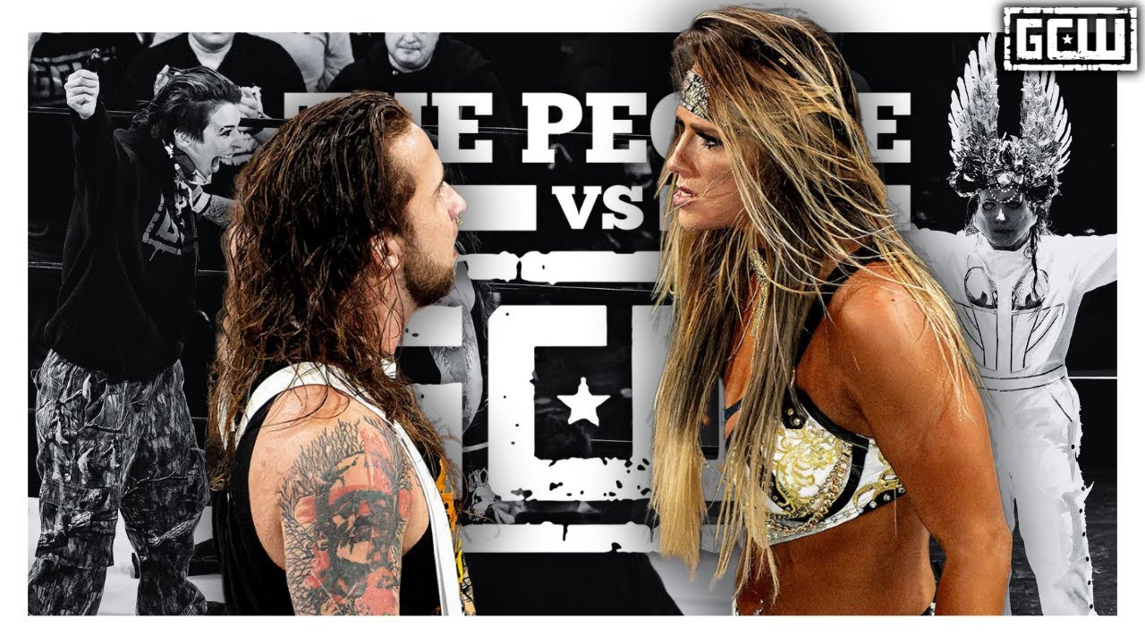GCW - Atticus Cogar And Megan Bayne Face Off At The Hammerstein! | #THEPEOPLEVSGCW