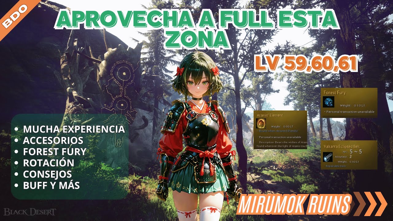 BDO - Mirumok Ruins ¡APROVECHA A FULL ESTA ZONA! 2025