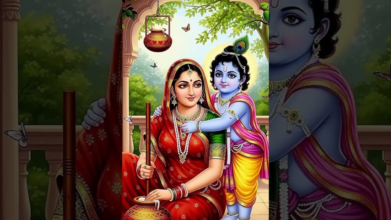 कृष्णा कन्हैया की बाल लीला ❤️🙏