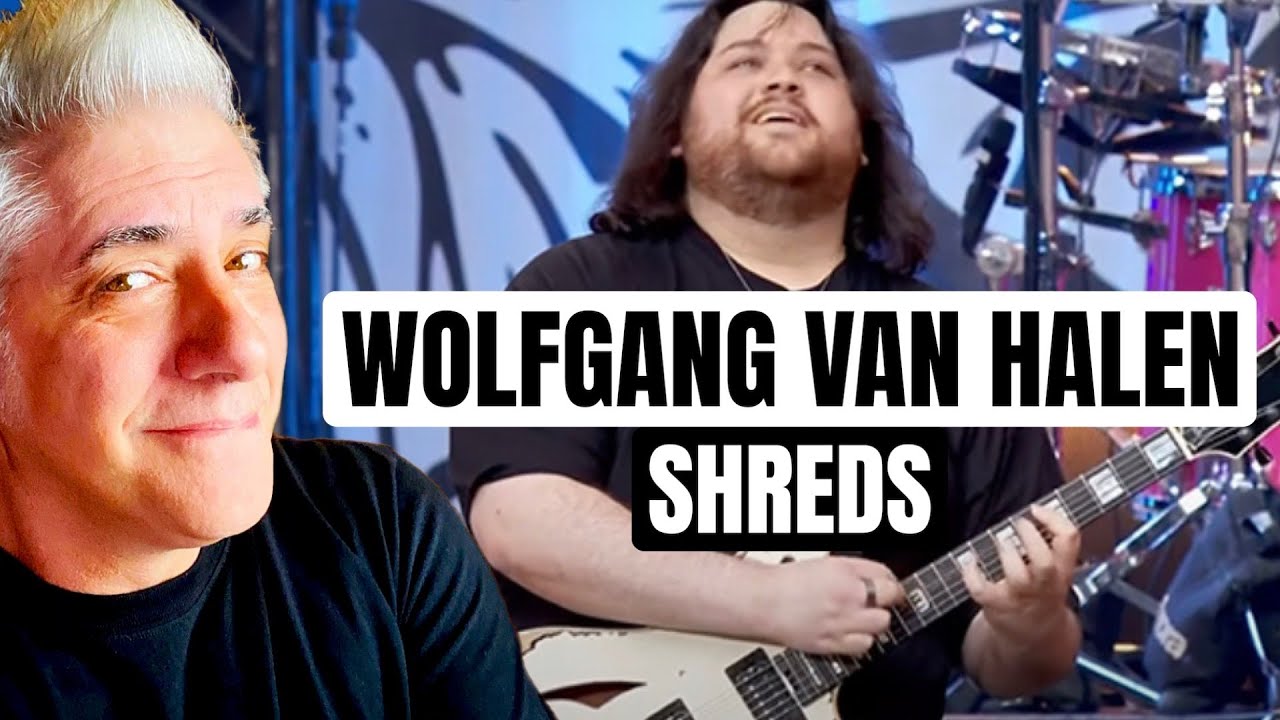 Wolfgang Van Halen SHREDS at Taylor Hawkins Memorial Concert!