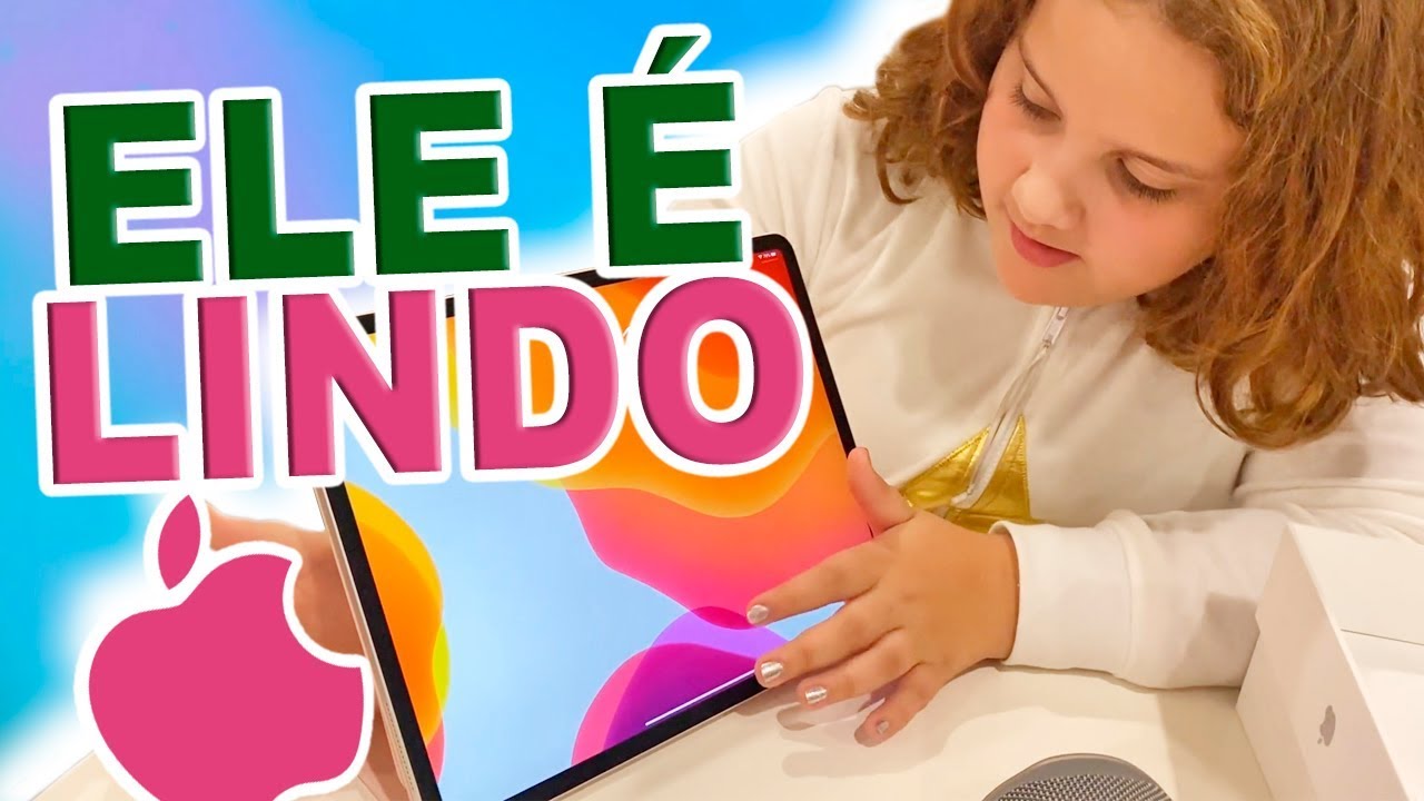 ABRINDO MEU PRESENTE DE NATAL- IPAD PRO