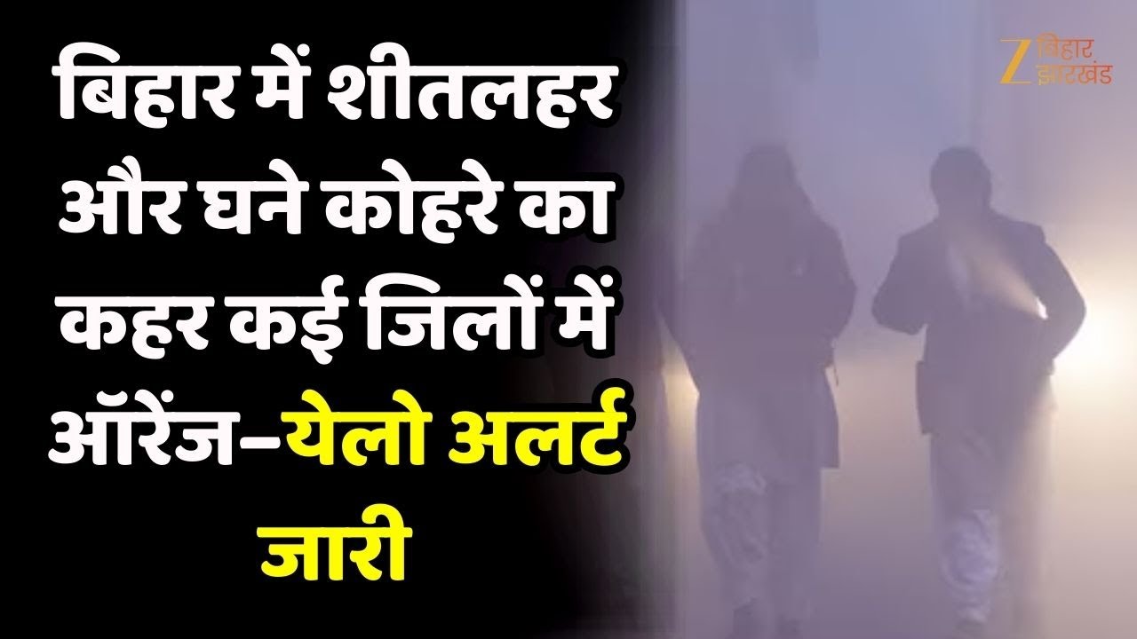 Bihar Weather Cold Wave: पटना समेत कई जिलों में शीतलहर का कहर | Visibility Zero | Orange Alert