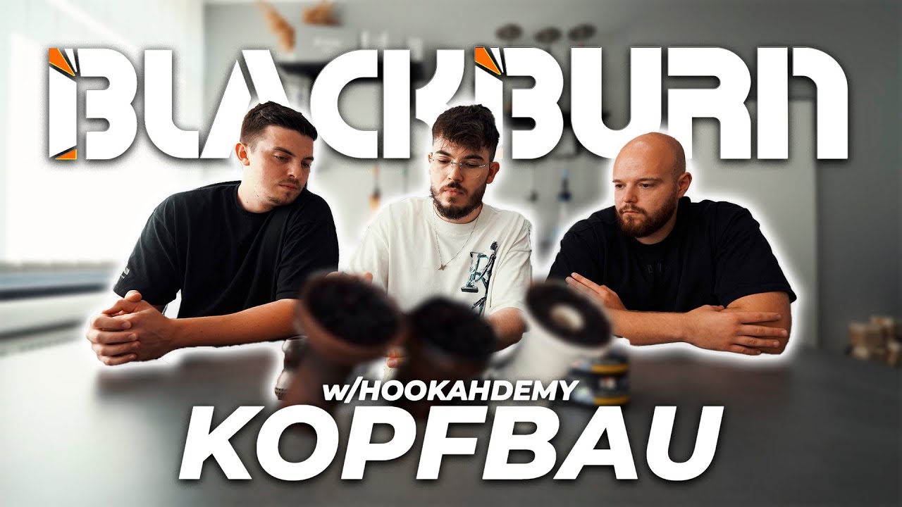DER PERFEKTE BLACK BURN KOPFBAU ✅ Soft/Medium/Strong 🤯| w/ @HookahNightTalk