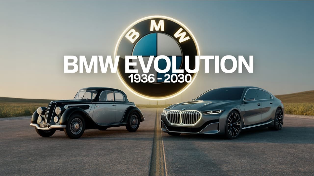 BMW Design Evolution (1936&ndash;2030) | From Classic Icons to the Future
