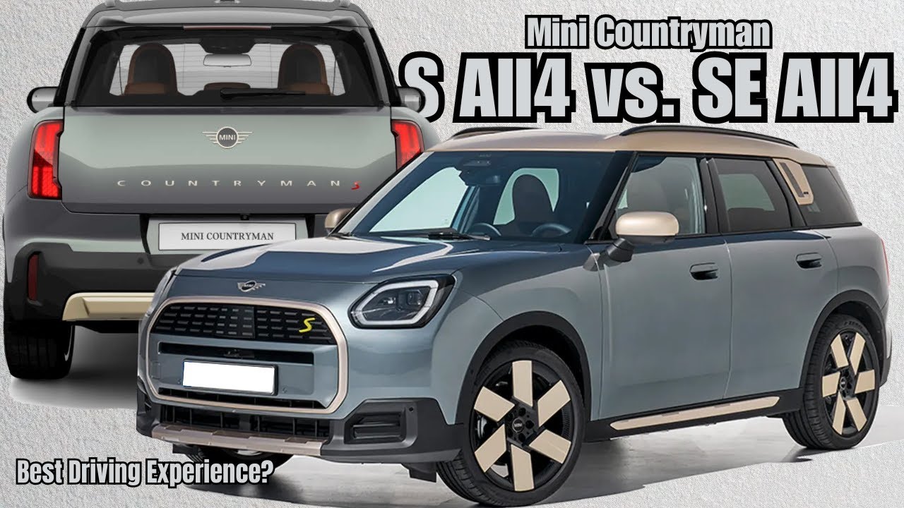Mini Countryman SE All4 vs Mini Countryman S All4 | Test Drive | Drive Talk By Aljay