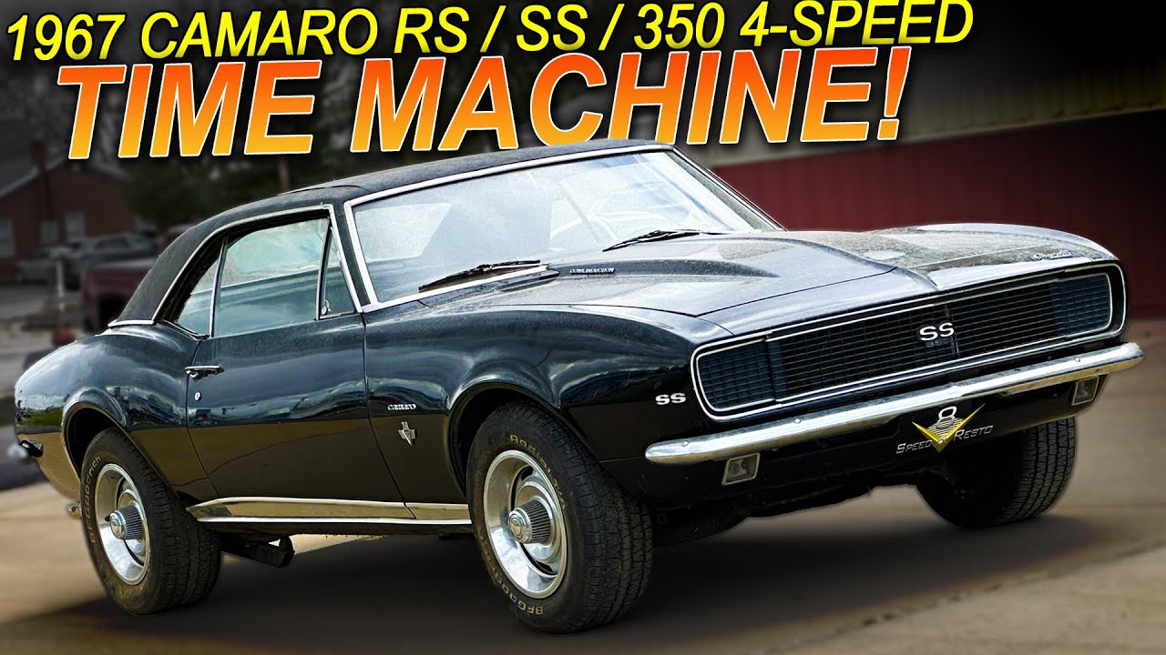 1967 Chevrolet Camaro RS SS 350 4-Speed Time Capsule Muscle Car Of The Week