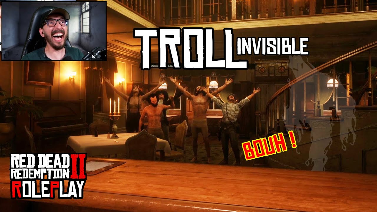 JE TROLL AVEC UN BUG INVISIBLE SUR RDR2 RP (serveur Last Country)