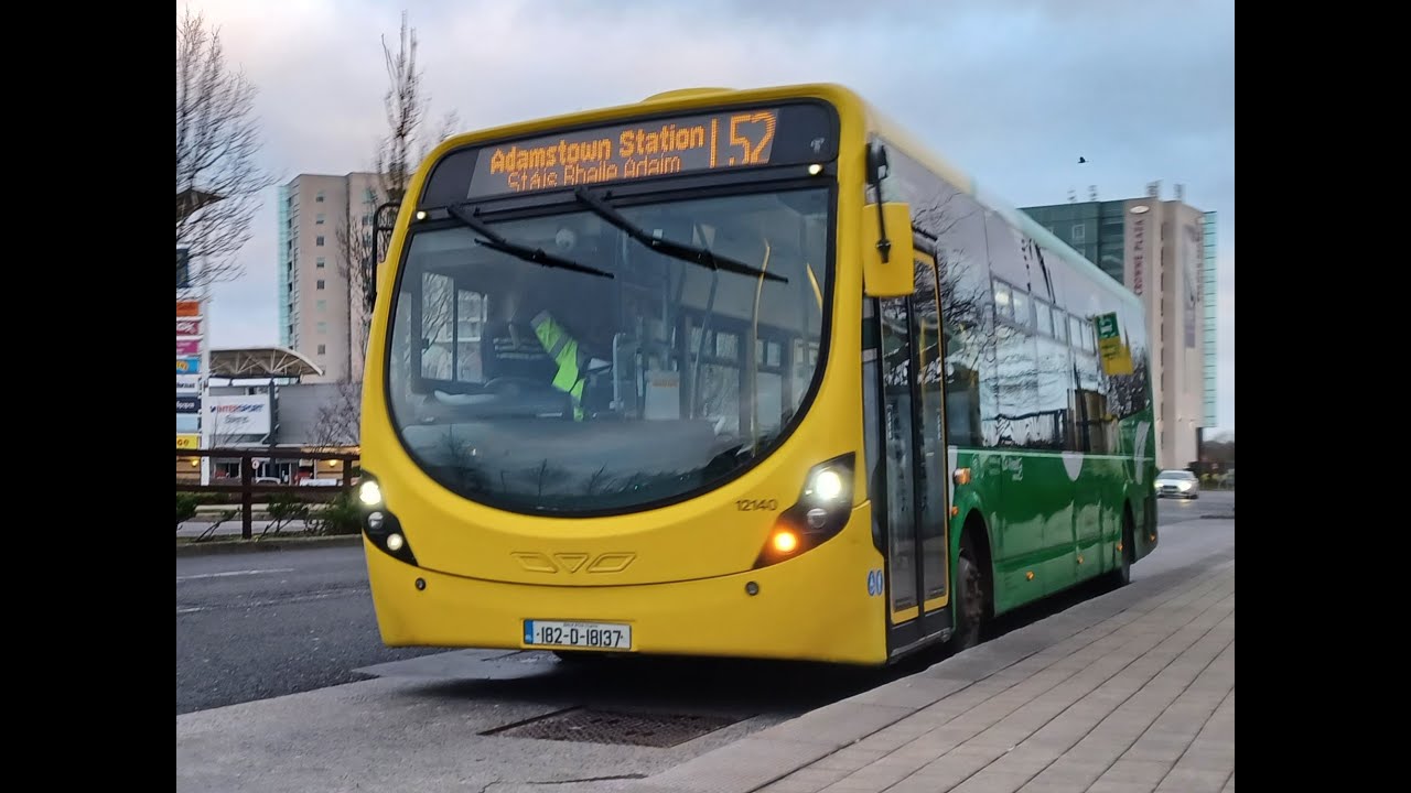 View from the Only Deck: Go Ahead Ireland StreetLite DF 12140 on  Route L52 - Sunday, 26/12/2025