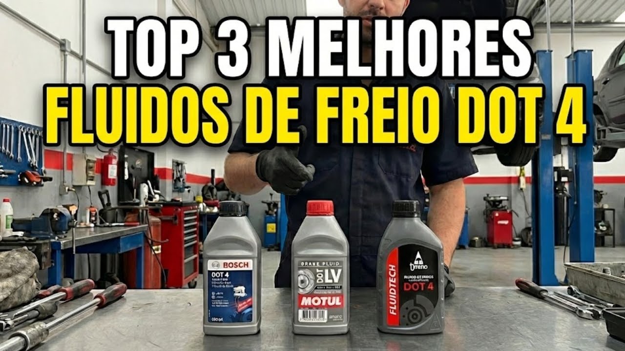 Top 3 melhores fluidos de freio DOT4
