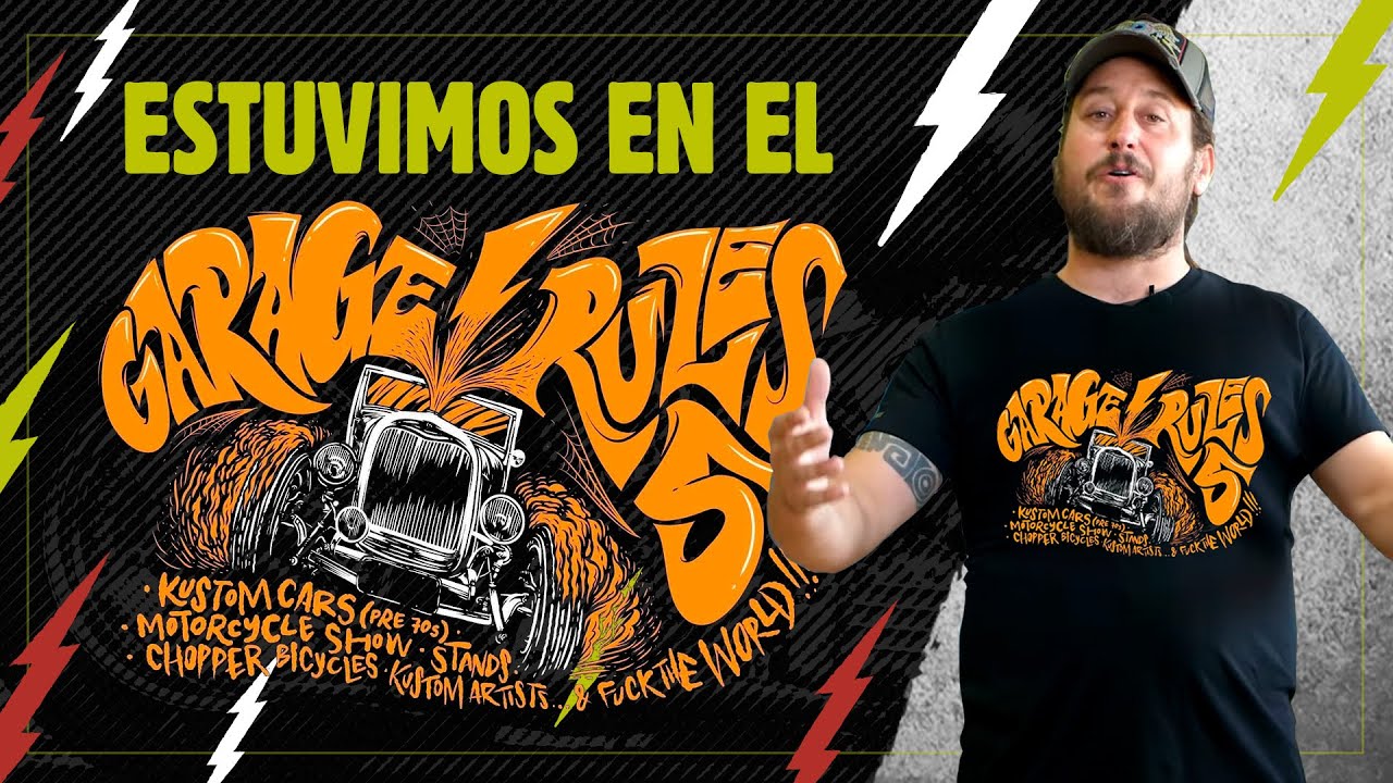 Paseamos por el Garage Rules 2022 evento motos, coches, bicis al más puro estilo Custom