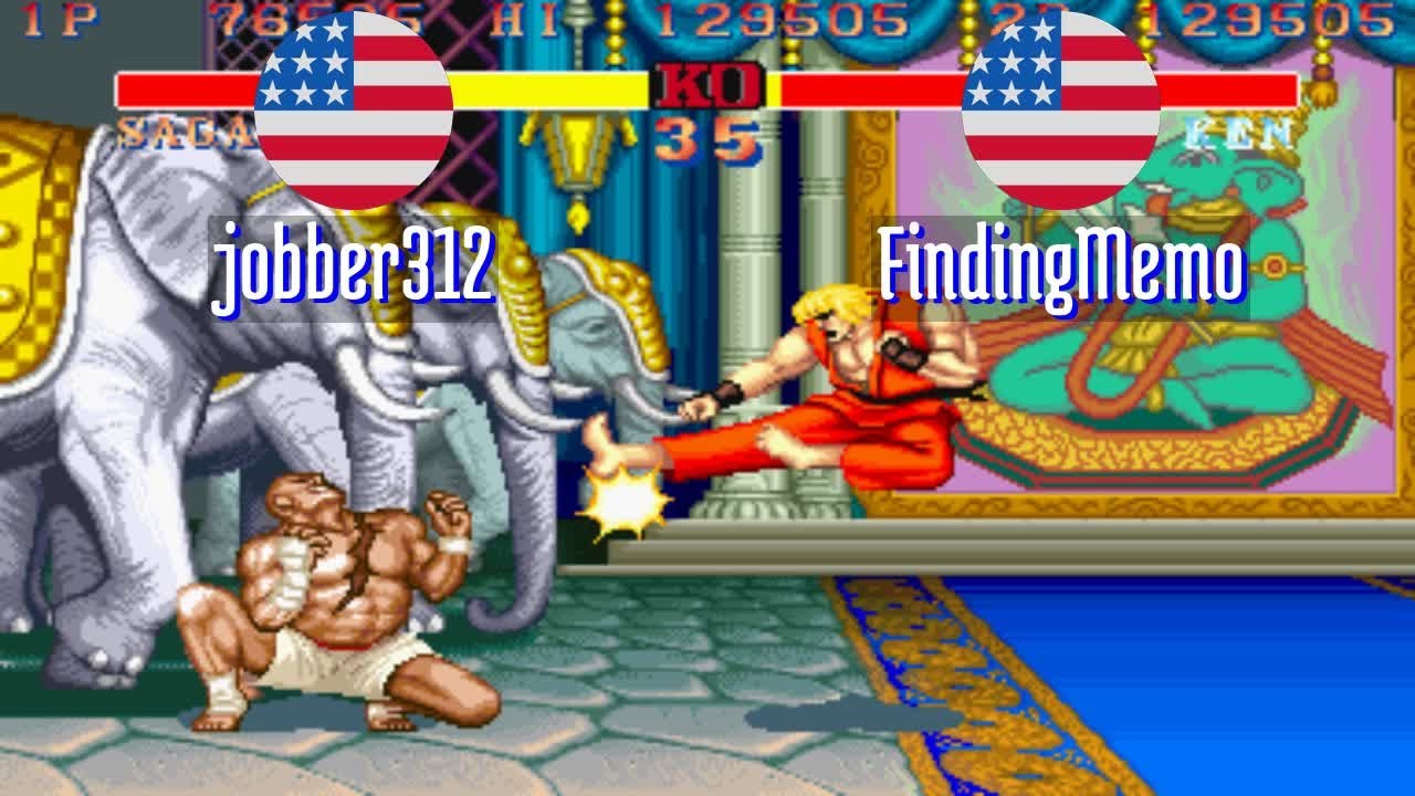 FT3 @sf2hf: jobber312 (US) vs FindingMemo (US) [Street Fighter II Hyper Fighting Fightcade] Feb 27