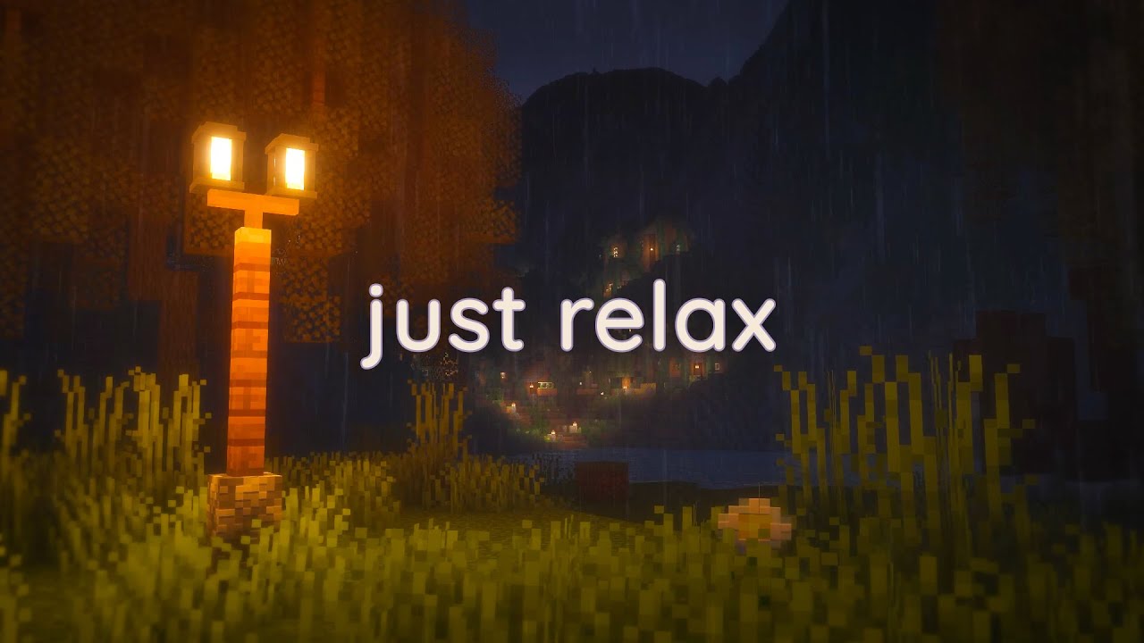Minecraft Forest Thunderstorm – Rain, Wind & Distant Thunder (10 Hours, No Music | SleepyCraft)